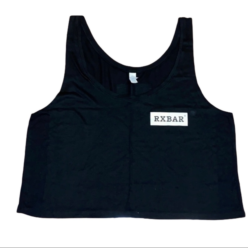 Black RXBAR Cropped Tank Top